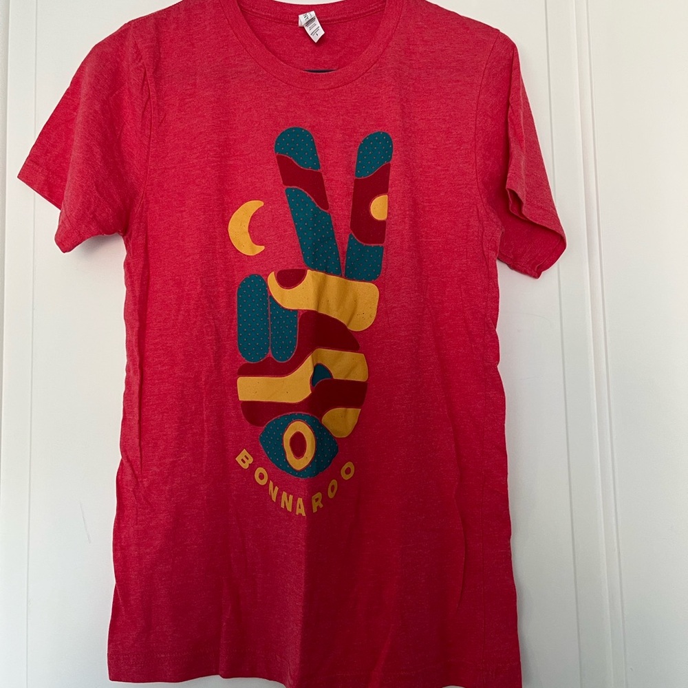 Bonaroo T Shirt. Bella Canvas. Small.